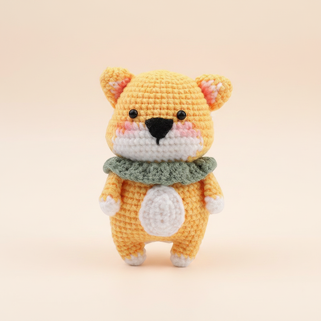 Crochet Corgi Dog