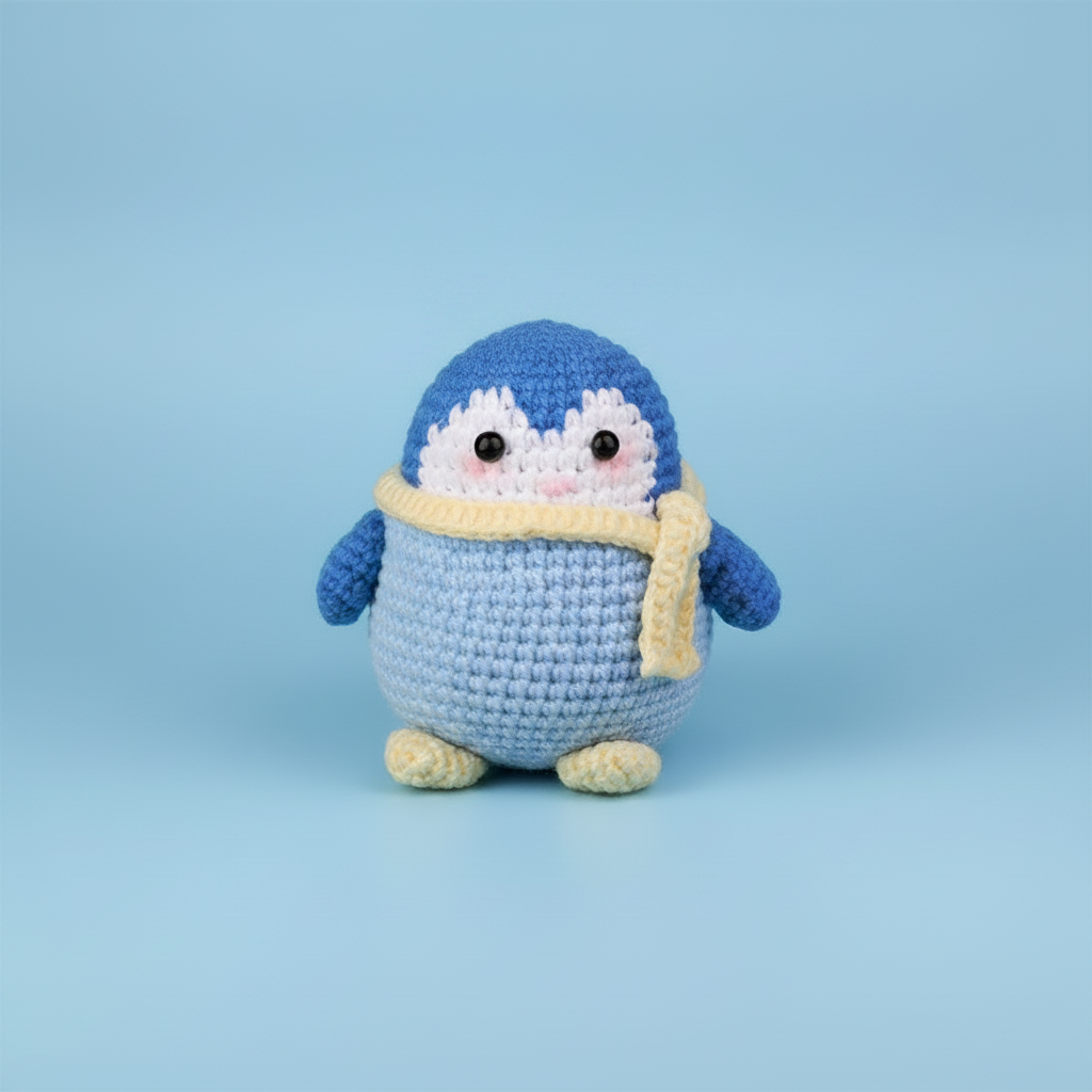 Blue Penguin No Hat