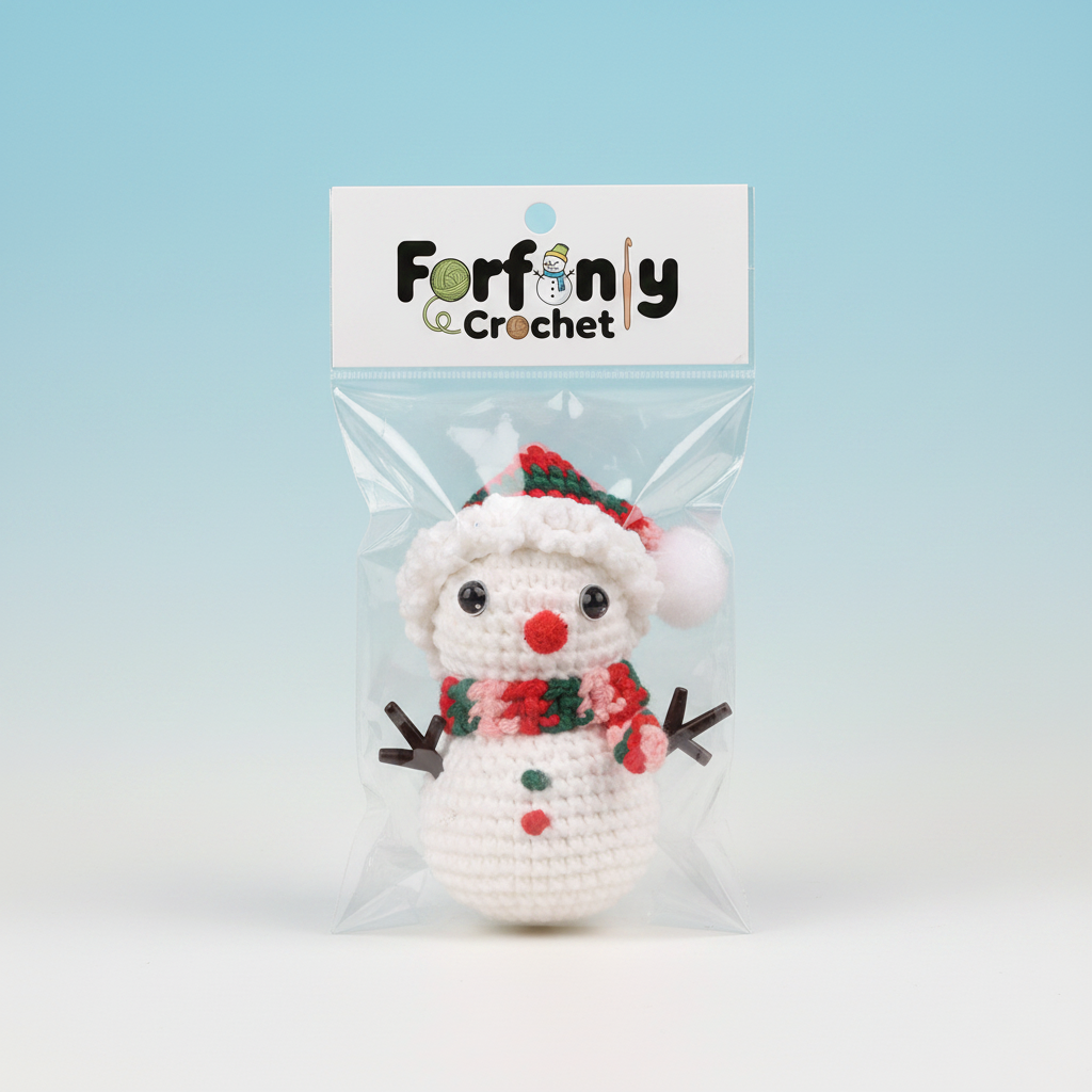 Crochet Snowman - Updated Header Card